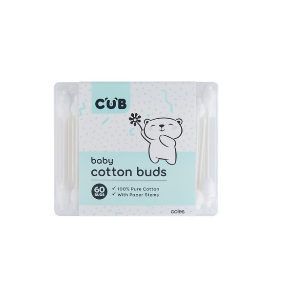 CUB Baby Cotton Buds | 60 pack