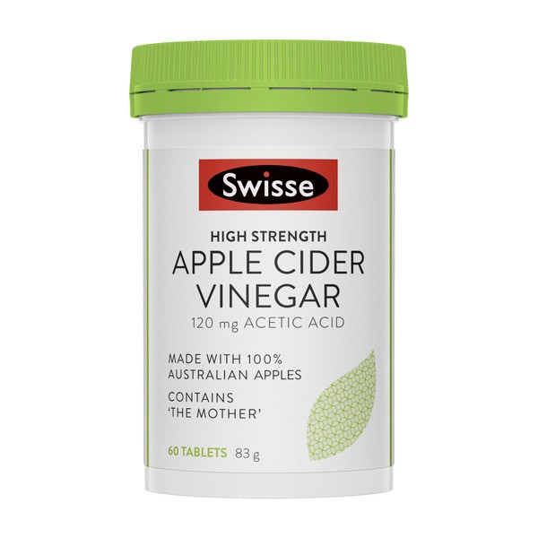 Swisse High Strength Apple Cider Vinegar | 60 pack
