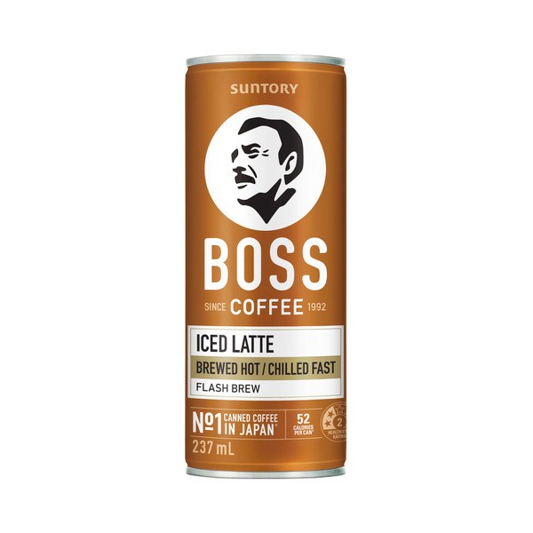 Boss Iced Latte Coffee | 237mL