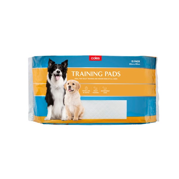 Coles Dog Training Pads | 15 pack