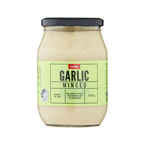 Coles Minced Garlic | 500g