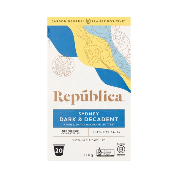 Republica Organic Capsules Sydney | 20 pack