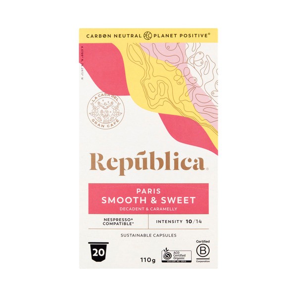Republica Organic Capsules Paris | 20 pack