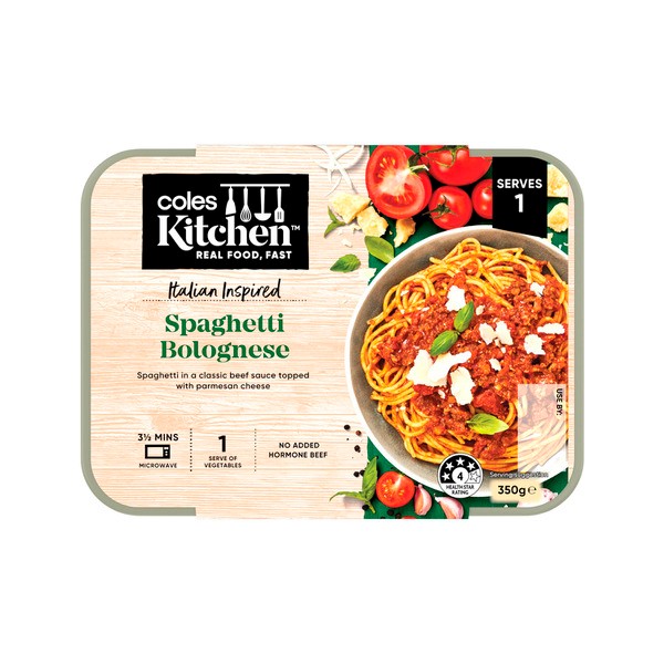 Coles Kitchen Spaghetti Bolognese | 350g