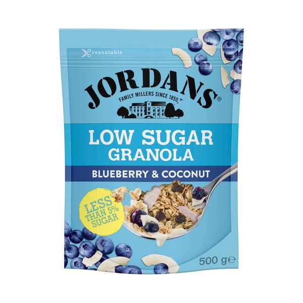 Jordans Dorset Ryvita Jordans Low Sugar Granola Blueberry & Coconut | 500g