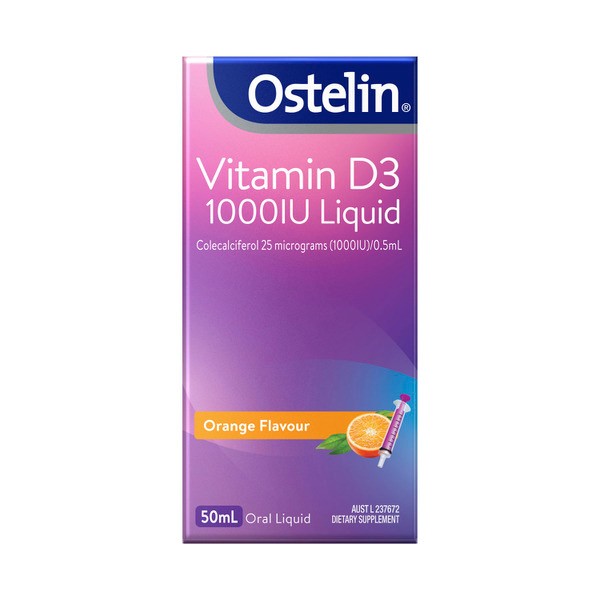 Ostelin Vitamin D Liquid | 50mL