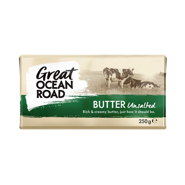 Great Ocean Road Pat Butter Unsalted | 250g