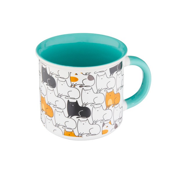 Cook & Dine Dog & Cat Repeat Mug | 1 each