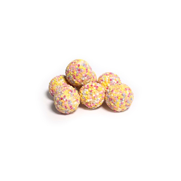 Coles White Chocolate Candy Speckle Ball | approx. 100g