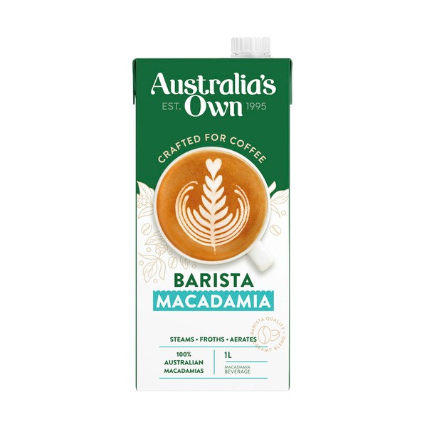 Australias Own Barista Macadamia Milk | 1L