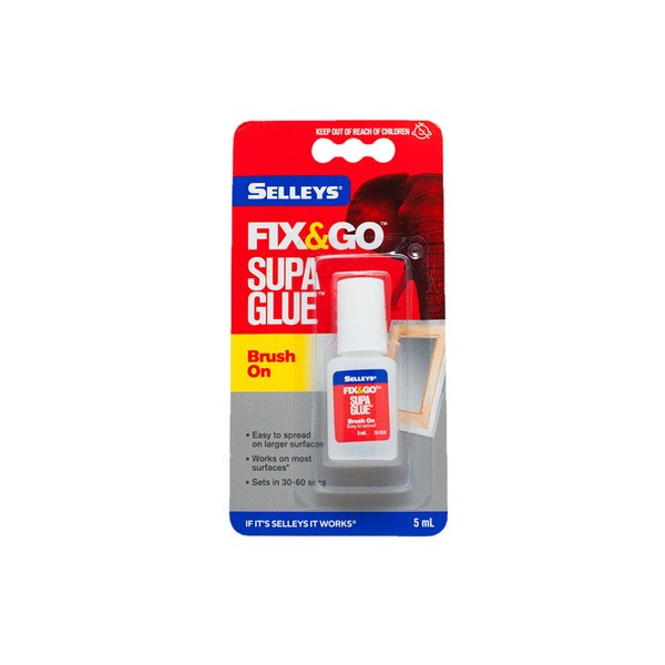 Fix & Go Supa Glue Brush | 5mL