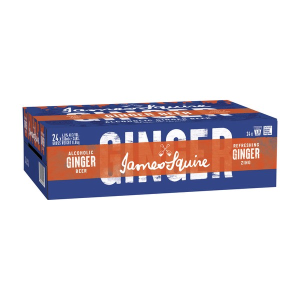 James Squire Ginger Beer Can 330mL | 24 pack