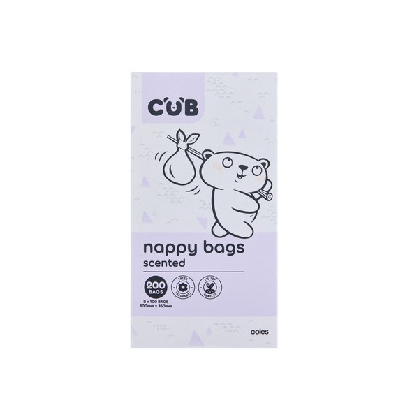 CUB Nappy Bags | 200 pack