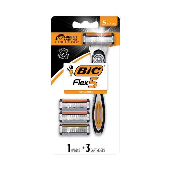 Bic Hybrid Flex 5 Razor | 3 pack