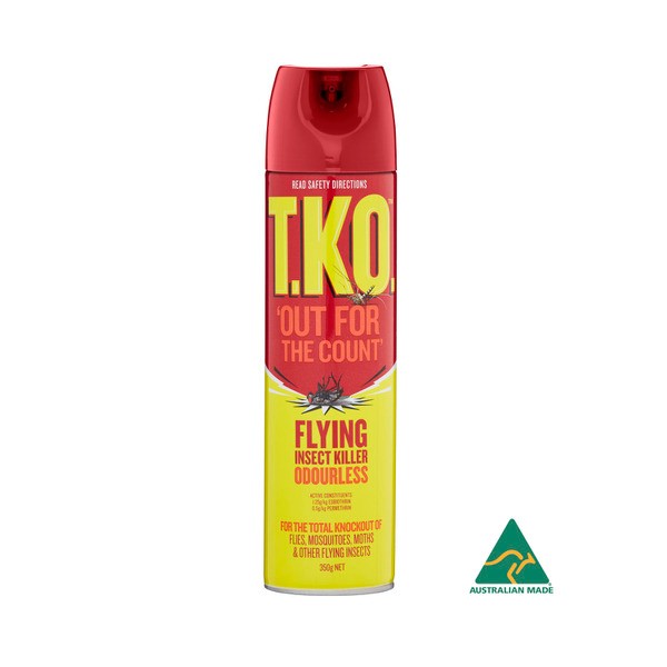 TKO Out For The Count Flying Insect Killer Odourless | 350g