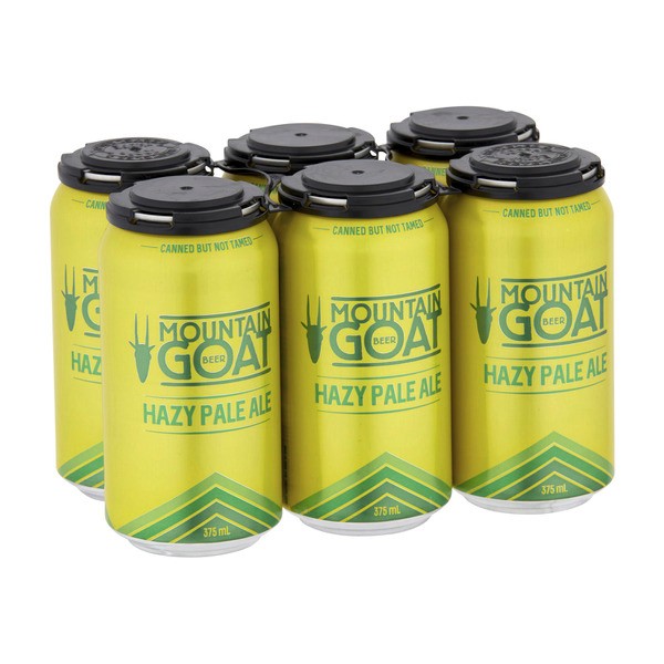 Mountain Goat Hazy Pale Ale Can 375mL | 6 Pack
