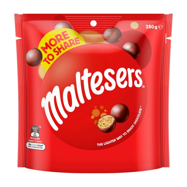 Maltesers Milk Chocolate Snack Party Bag | 280g