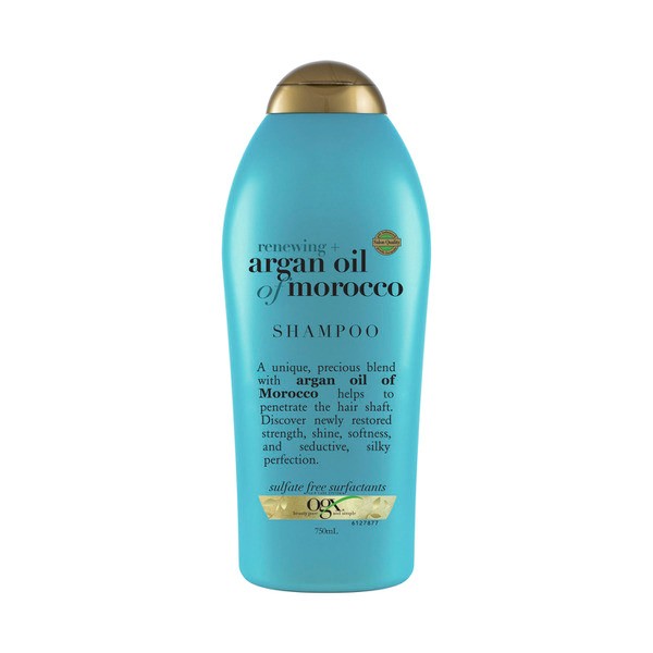 Ogx Renewing + Repairing & Shine Argan Oil of Morocco Shampoo For Dry & Damaged Hair | 750mL