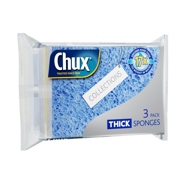 Chux Thick Sponges Collections | 3 pack