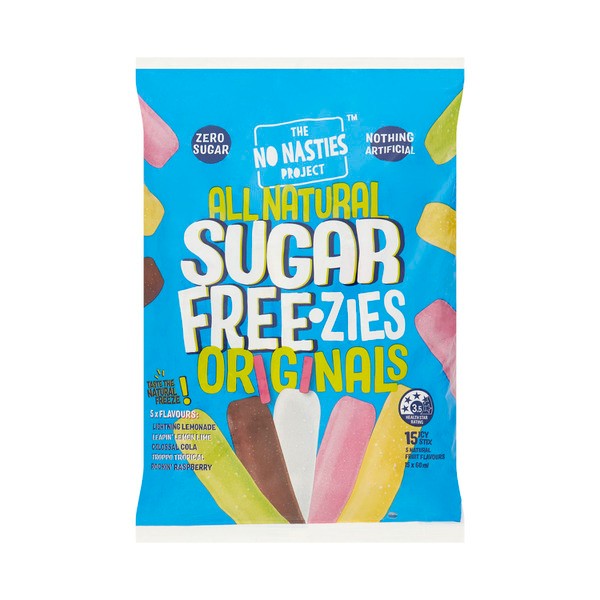 The No Nasties Sugar Free-Zies | 15 pack