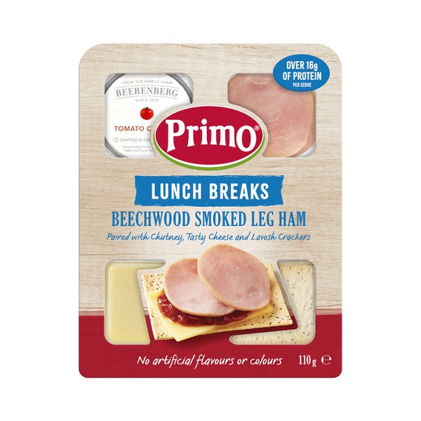 Primo Lunch Plate Leg Ham & Tomato Chutney | 110g