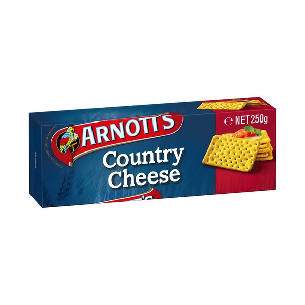 Arnott's Country Cheese Crackers | 250g