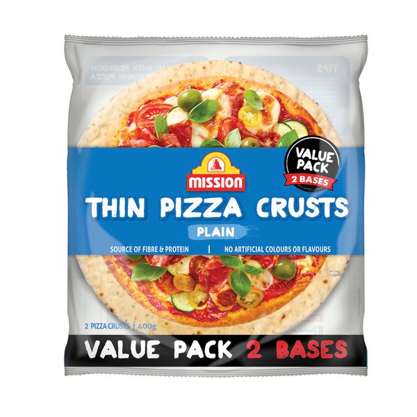 Mission Crust Plain Pizza | 400g