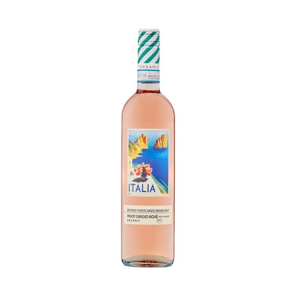 Postcards from Italy Organic Pinot Grigio Rose 750mL | 1 Each