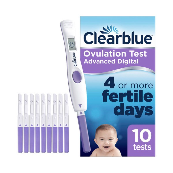 Clearblue Advanced Digital Ovulation Test Dual Hormone | 10 pack