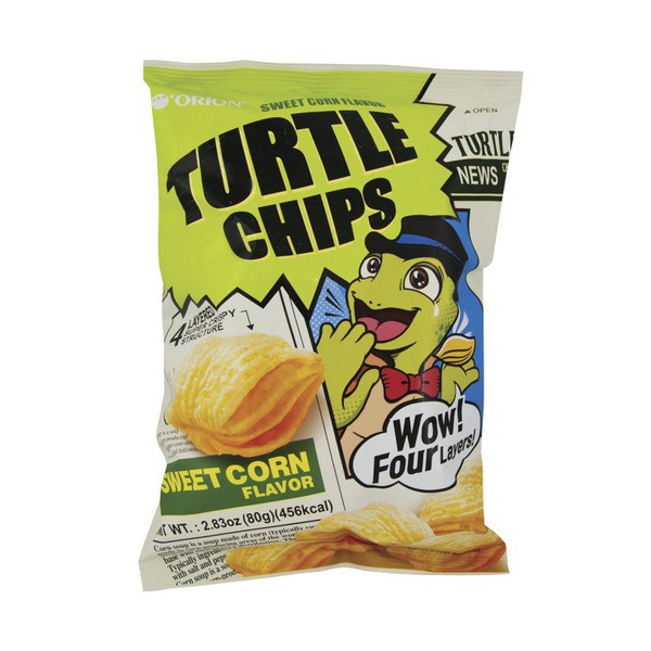 Orion Turtle Chips Corn Soup Flavour | 80g