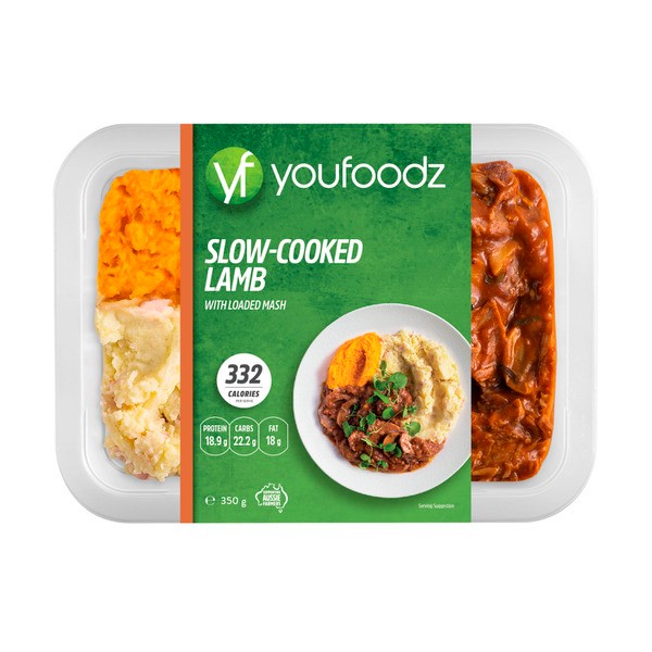 Youfoodz Slow Cooked Lamb With Loaded Mash | 350g