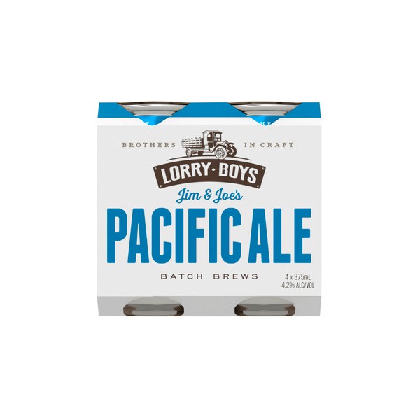 Lorry Boys Pacific Ale Can 375mL | 4 pack