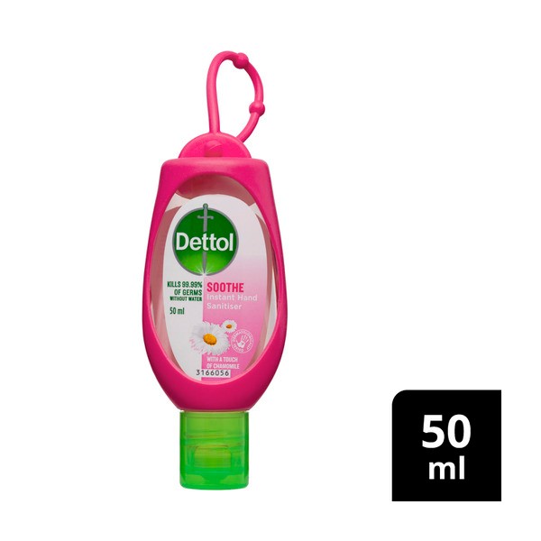 Dettol Hand Sanitiser Clippy Pink | 50mL