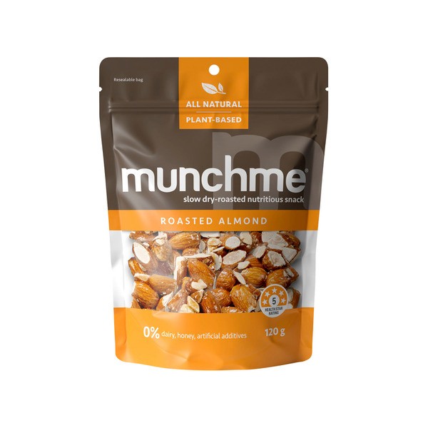 Munchme Nutritious Snack Roasted Almond | 120g