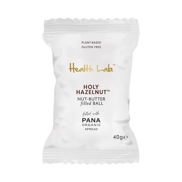 Health Lab Gluten Free Holy Hazelnut Nut Butter Filled Balls | 40g