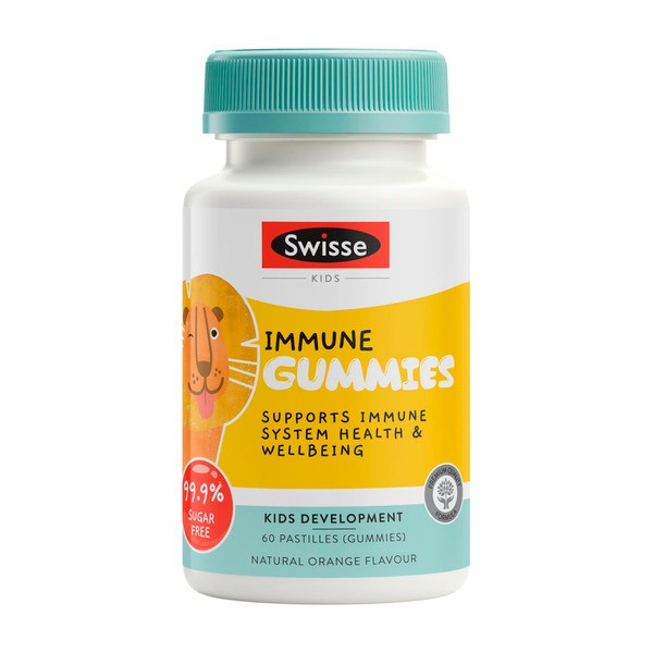 Swisse Kids Immune Gummies For Kids Development | 60 pack