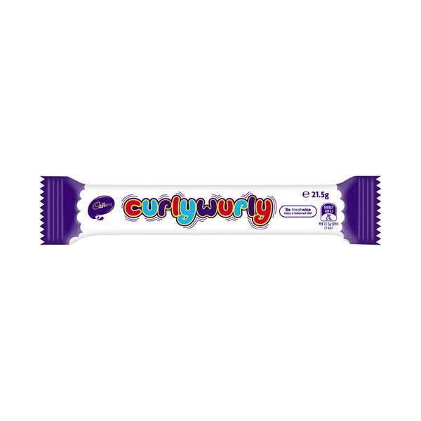 Cadbury Curly Wurly Chocolate Bar | 21.5g