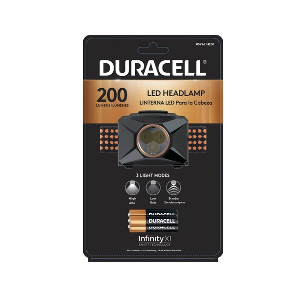 Duracell 200 Lumen Head Lamp 3 AAA | 1 each