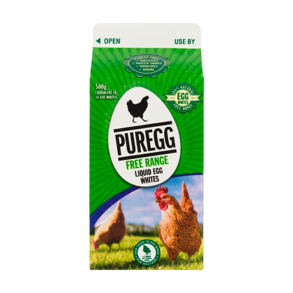 Puregg Egg White Free Range | 500g