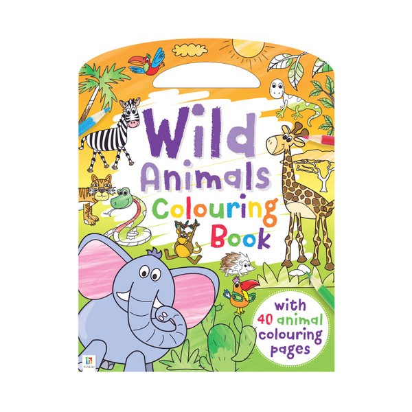 Hinkler Shaped Colouring Book Assorted | 1 each