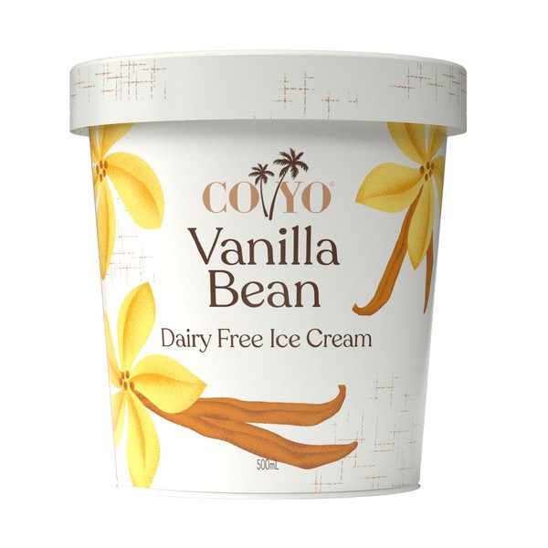 Coyo Dairy Free Probiotic Ice Cream Vanilla Bean | 500mL