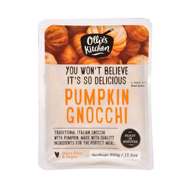 Ollies Kitchen Gnocchi Pumpkin | 500g