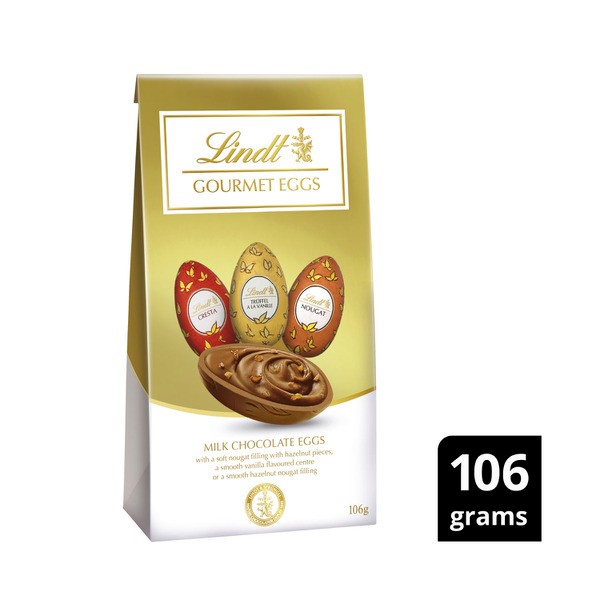 Lindt Easter Gourmet Milk Chocolate Egg Bag | 106g