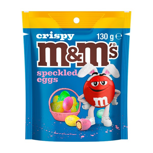 M&M'S Crispy Chocolate Speckled Easter Egg Bag | 130g