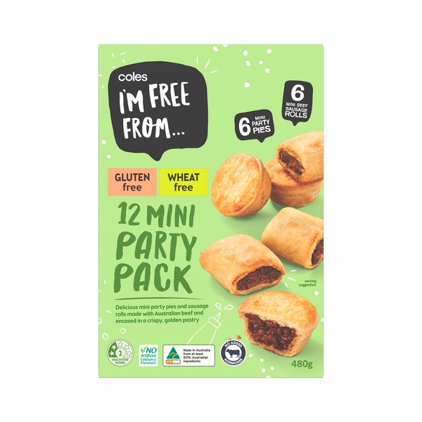 Coles I M Free From Party Pack | 480g