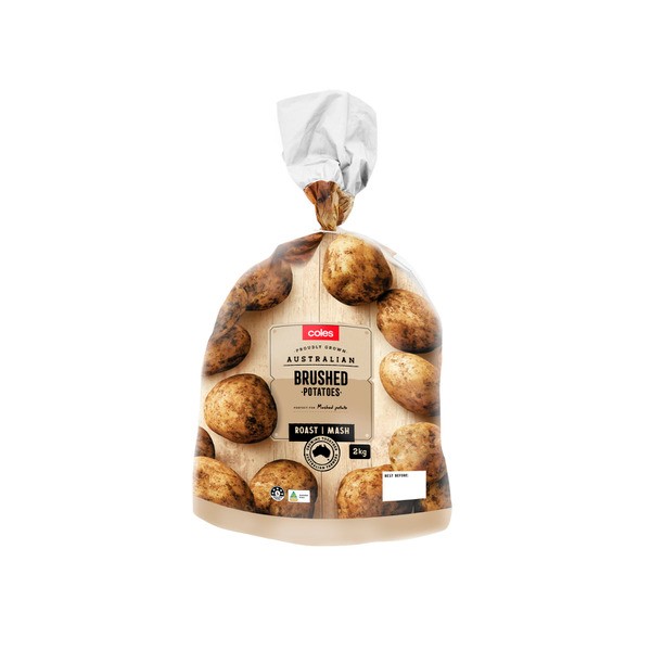 Coles Brushed Potatoes | 2kg