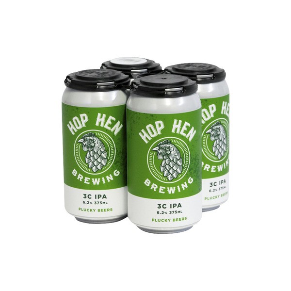 Hop Hen Brewing 3C IPA Can 375mL | 24 Pack
