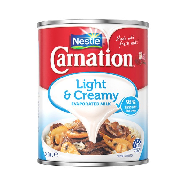 Nestle Carnation Light & Creamy Evaporated Milk | 340mL
