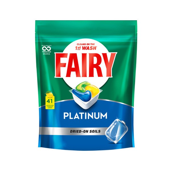 Fairy Platinum Dishwashing Tablets | 41 pack