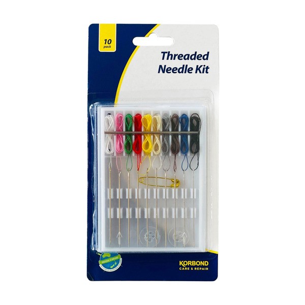 Korbond Threaded Needle Kit | 10 pack